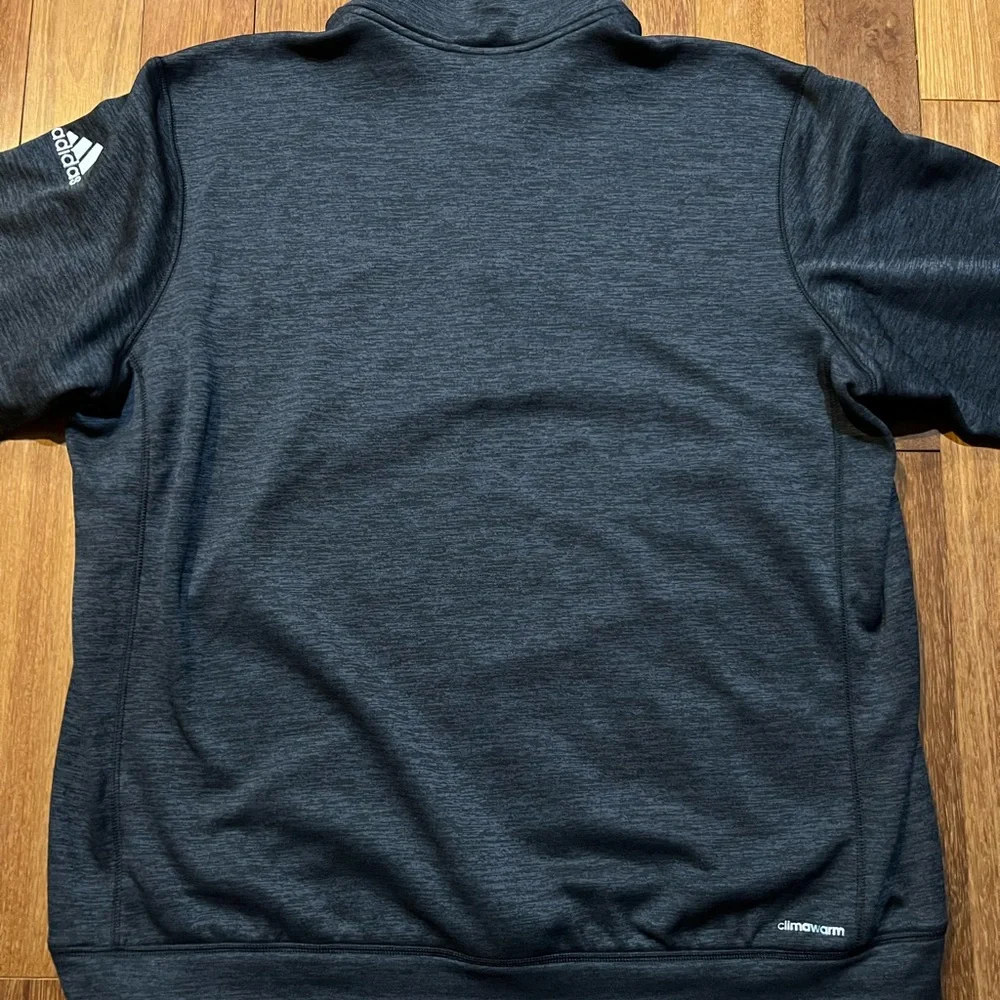 adidas Men's Wisconsin Badgers 1/4-Zip Tech Fleece Sweatshirt
